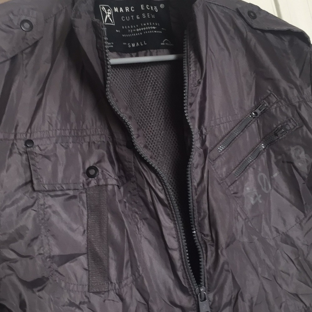 Marc Ecko Gray Jacket Polyester - image 4